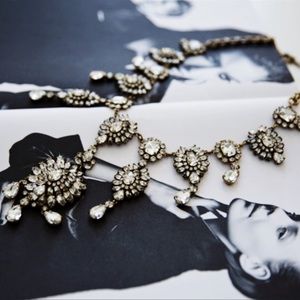 J. Crew Crystal Statement Necklace